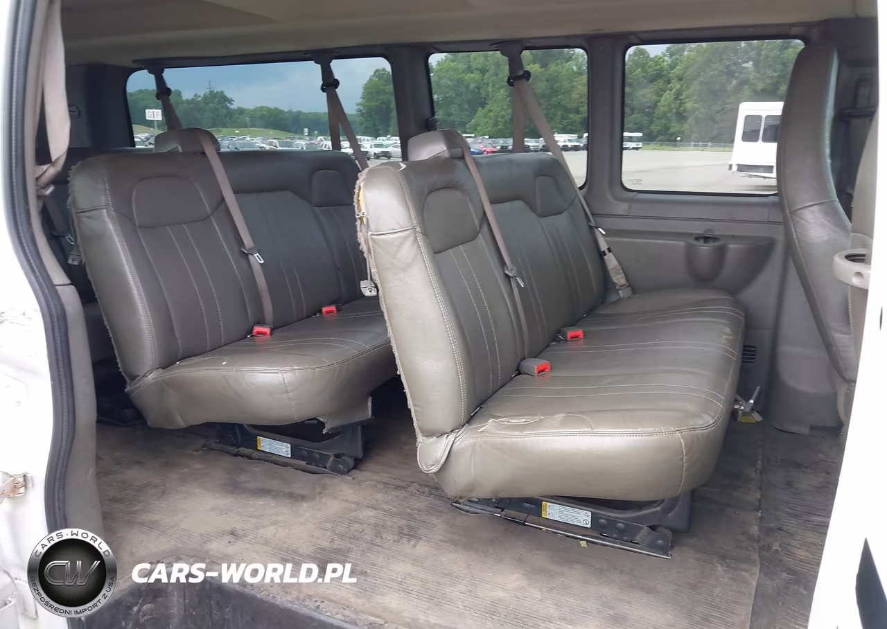 2022 Chevrolet Express Passenger Rwd 3500 Extended Wheelbase Ls VIN:1GAZGNFP9N1140353 - 8