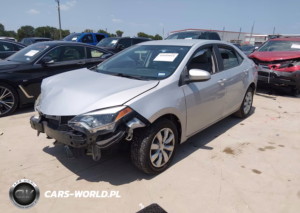 2016 Toyota Corolla Le VIN:5YFBURHE9GP539315 - 2