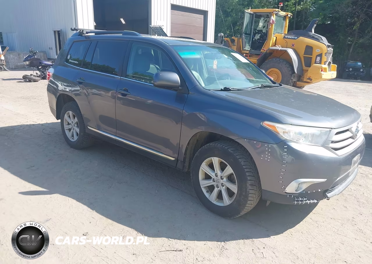 2013 Toyota Highlander Se V6 VIN:5TDBK3EH9DS230416 - 1