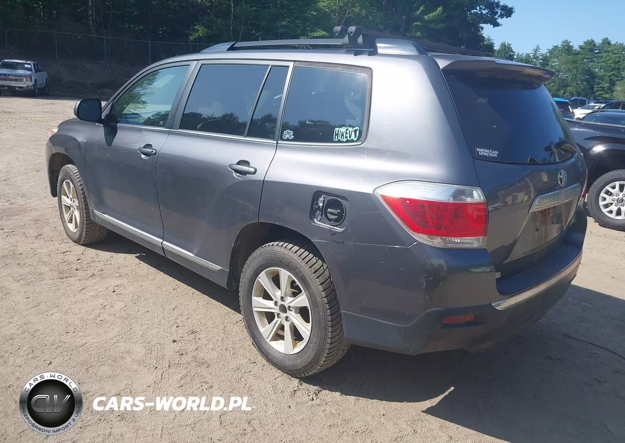 2013 Toyota Highlander Se V6 VIN:5TDBK3EH9DS230416 - 3