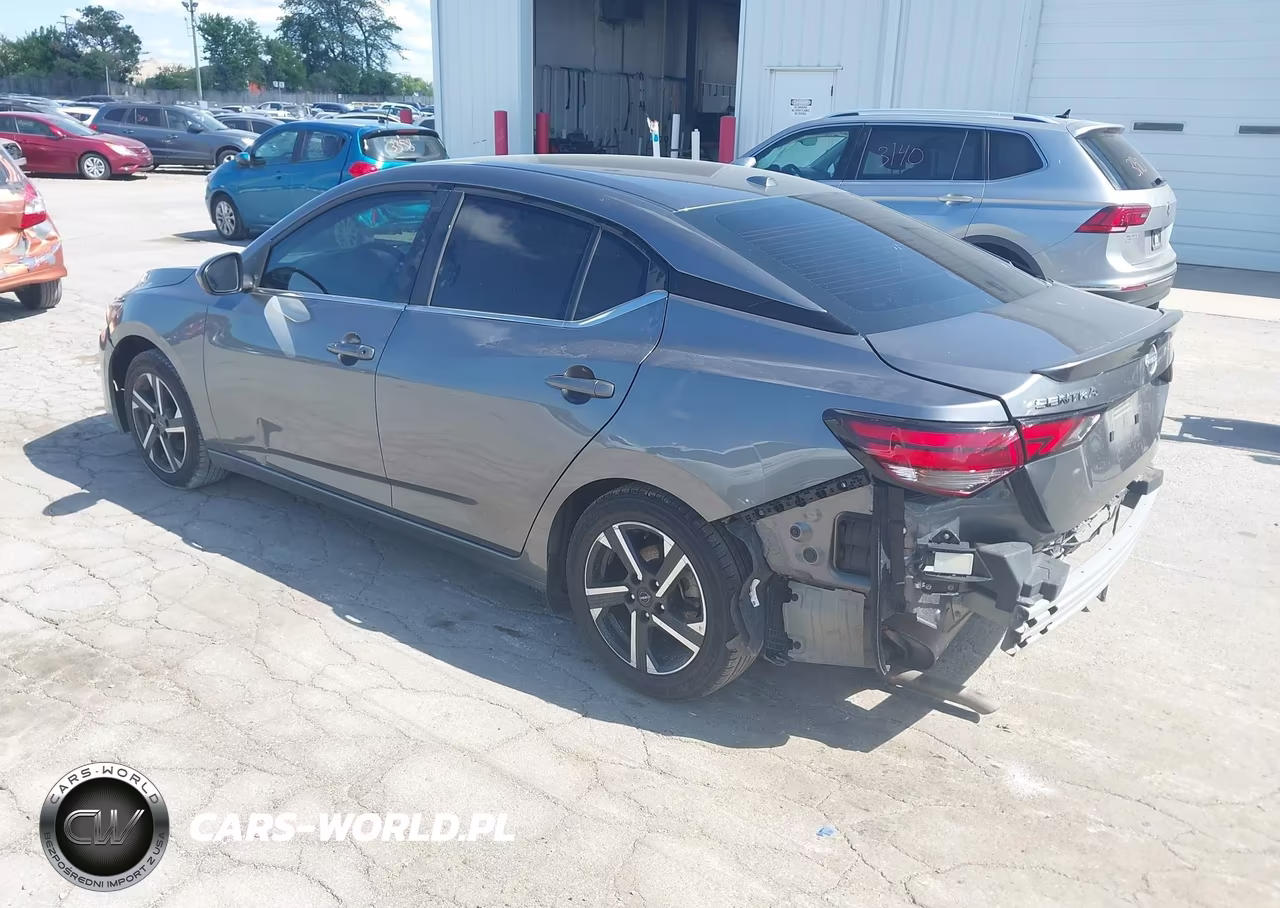 2024 Nissan Sentra Sv Xtronic Cvt VIN:3N1AB8CV0RY291559 - 3