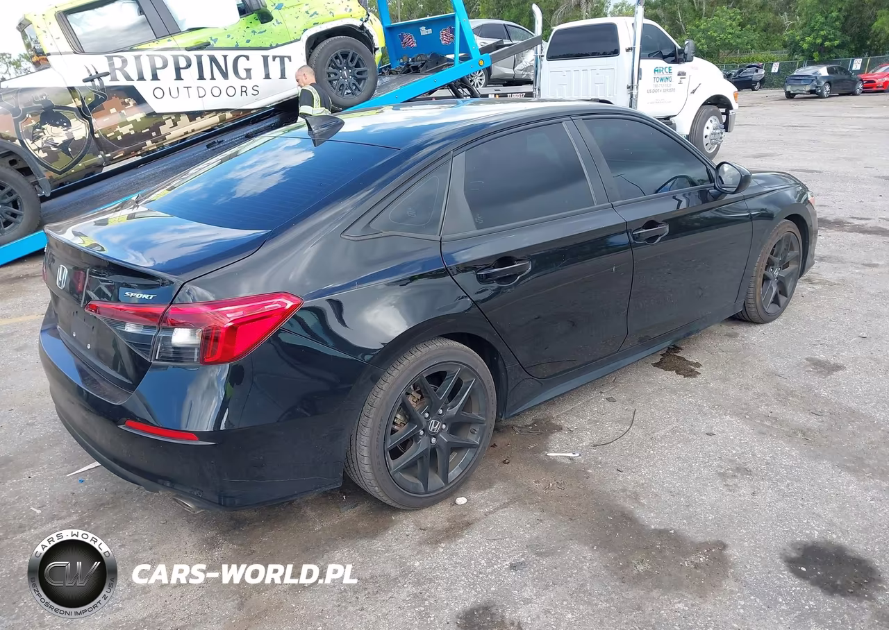 2023 Honda Civic Sport VIN:2HGFE2F56PH549123 - 4