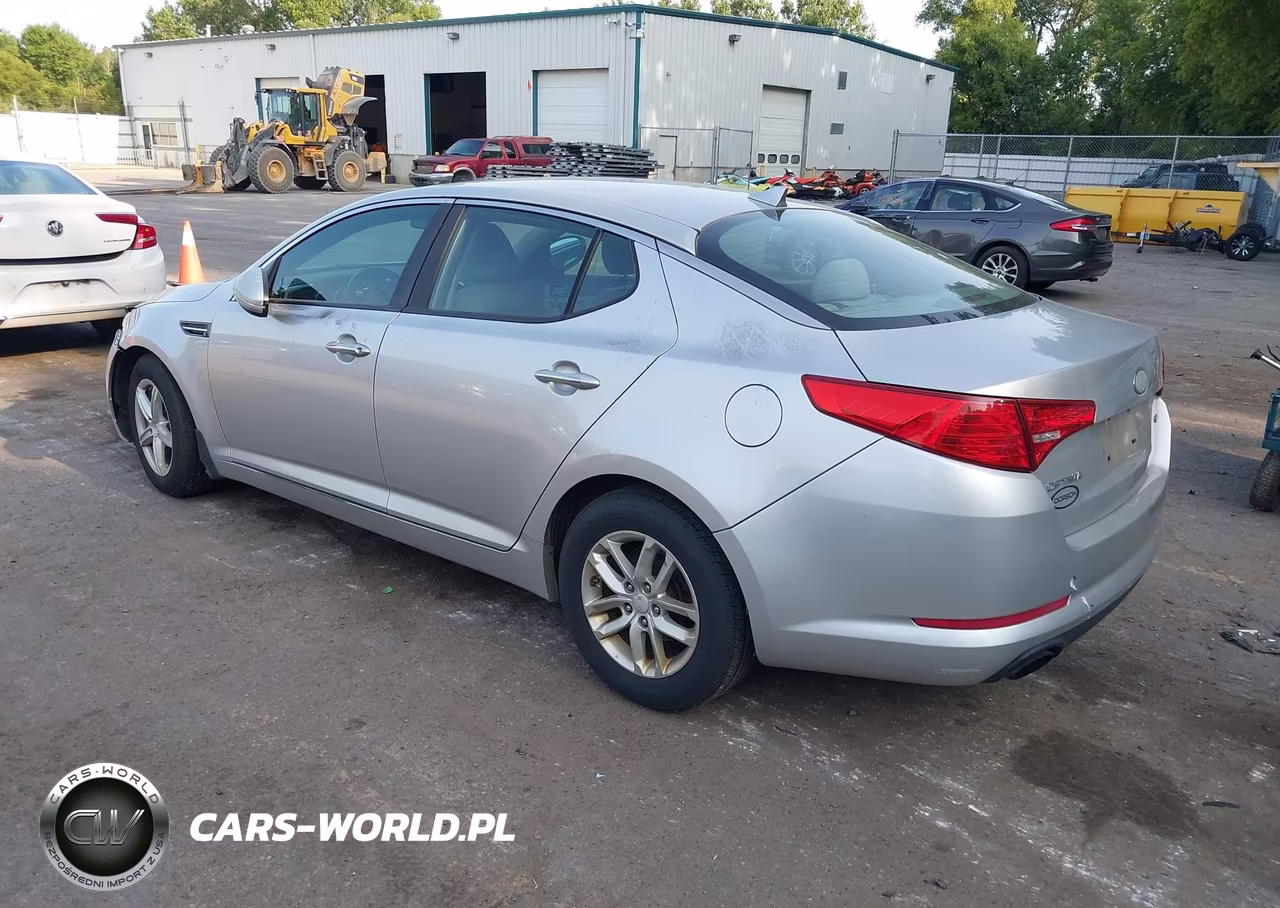 2013 Kia Optima Lx VIN:KNAGM4A73D5353635 - 3