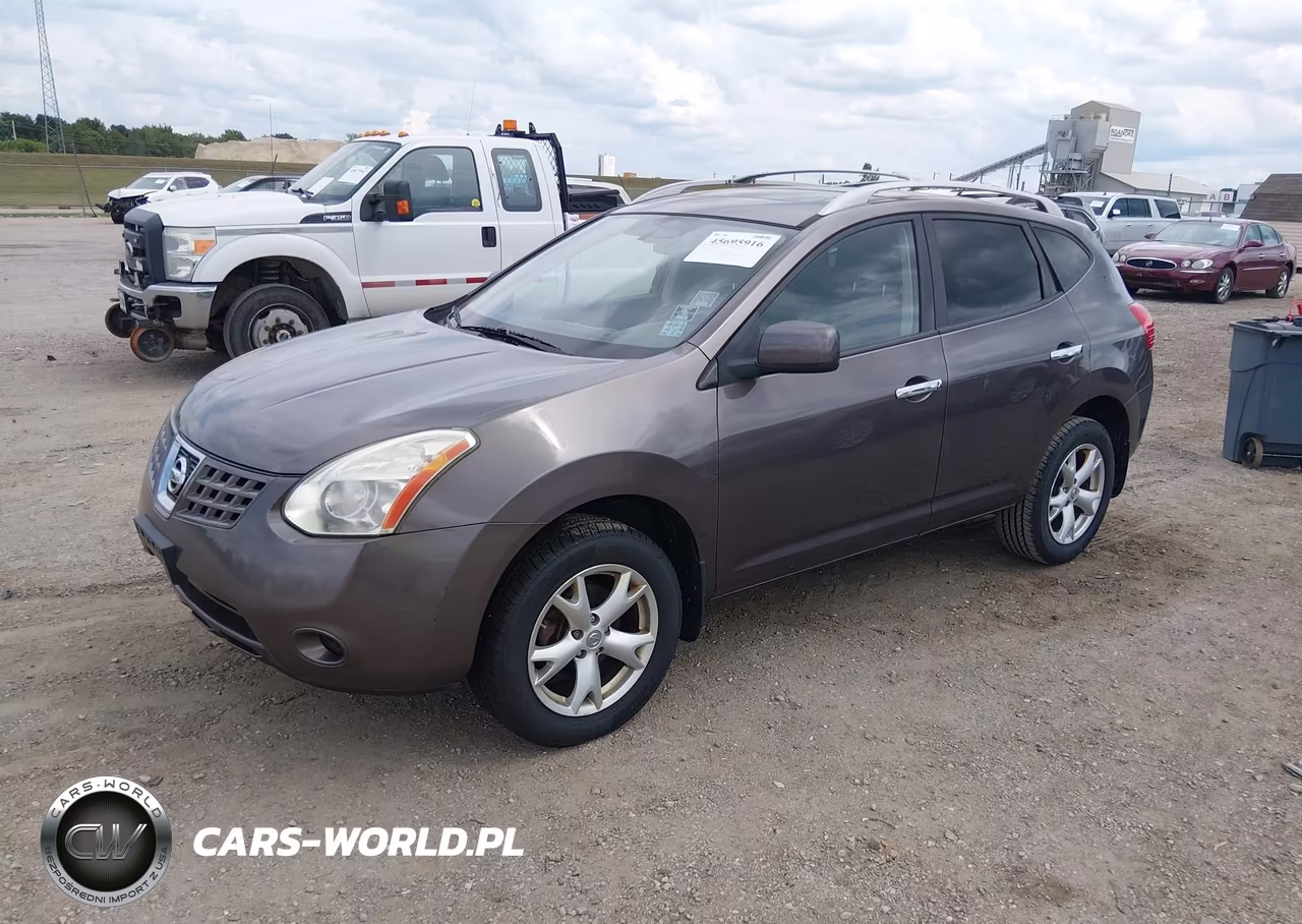 2010 Nissan Rogue Sl VIN:JN8AS5MV1AW605956 - 2