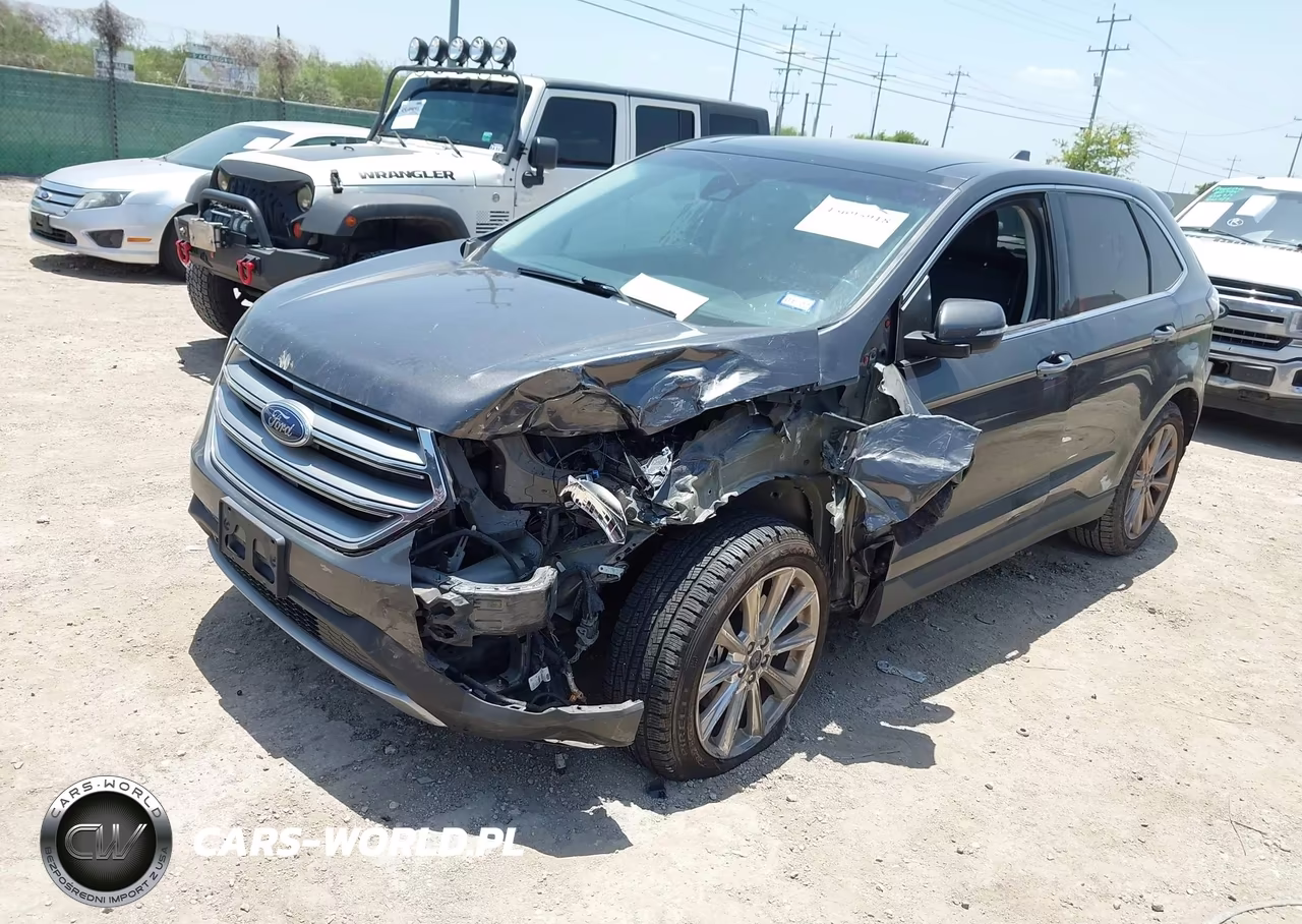 2018 Ford Edge Titanium VIN:2FMPK3K8XJBC28533 - 2