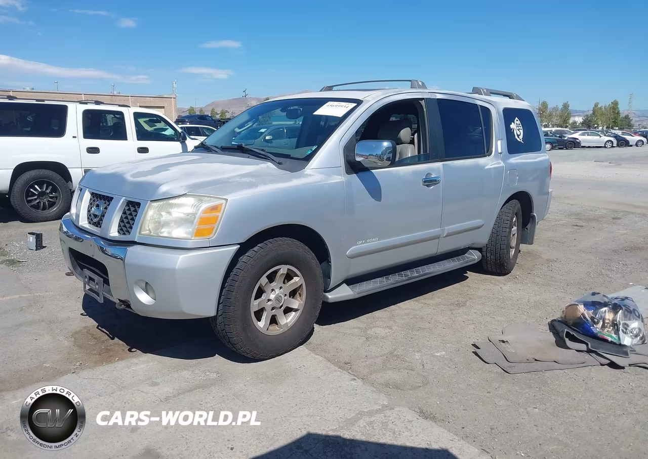 2004 Nissan Pathfinder Armada Se Off-Road VIN:5N1AA08B24N725367 - 2