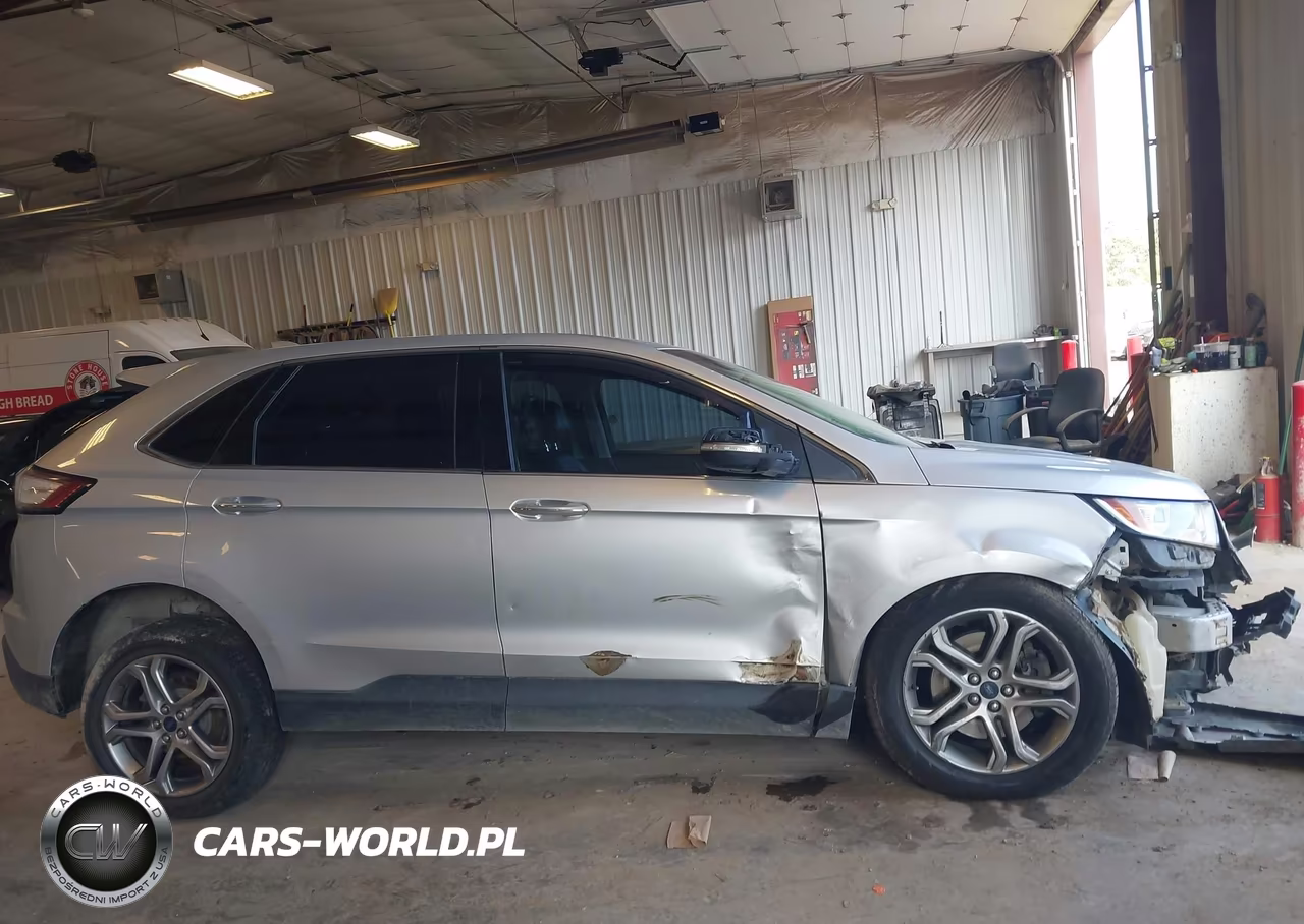 2015 Ford Edge Titanium VIN:2FMTK4K92FBB56392 - 12