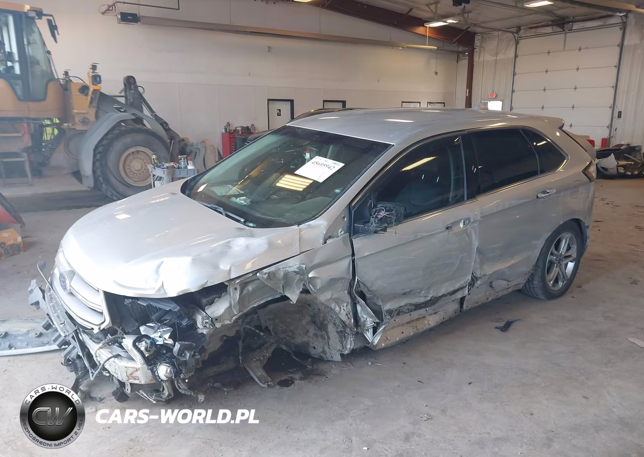2015 Ford Edge Titanium VIN:2FMTK4K92FBB56392 - 2