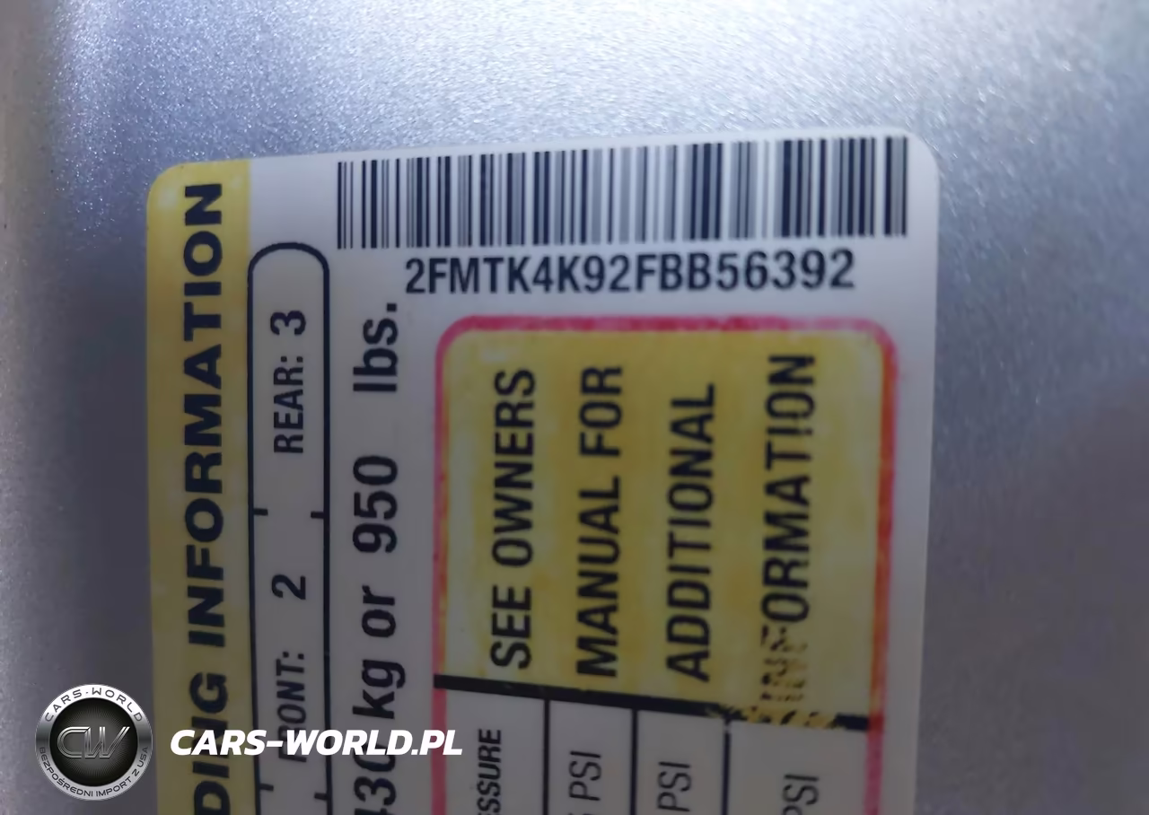 2015 Ford Edge Titanium VIN:2FMTK4K92FBB56392 - 9