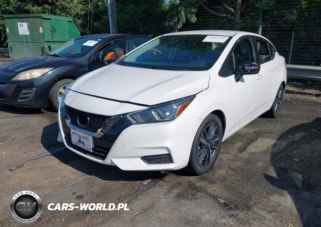 2021 Nissan Versa Sv Xtronic Cvt VIN:3N1CN8EV9ML847371 - 2