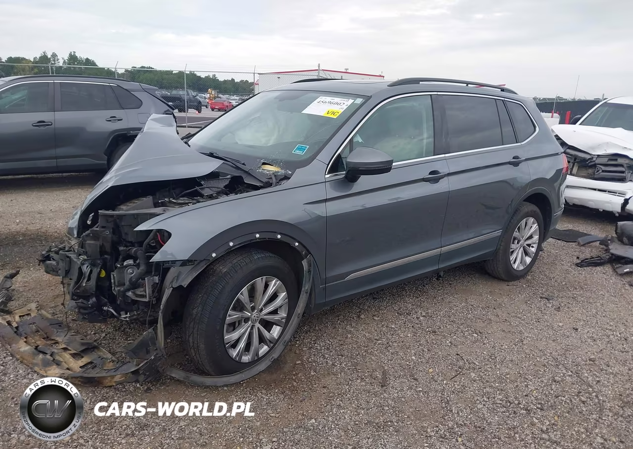 2018 Volkswagen Tiguan 2.0T Se-2.0T Sel VIN:3VV3B7AX6JM185733 - 2