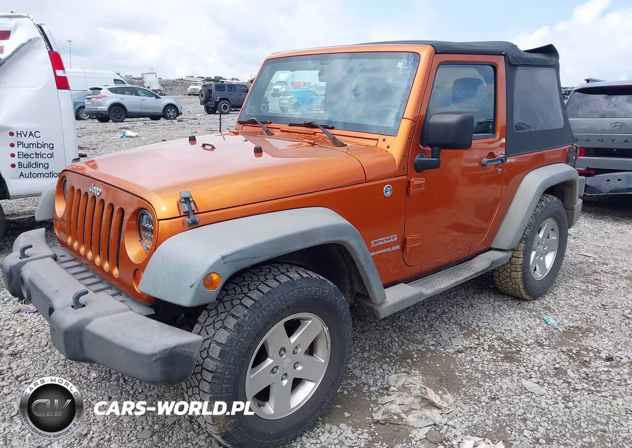 2011 Jeep Wrangler Sport VIN:1J4GA2D10BL620255 - 2