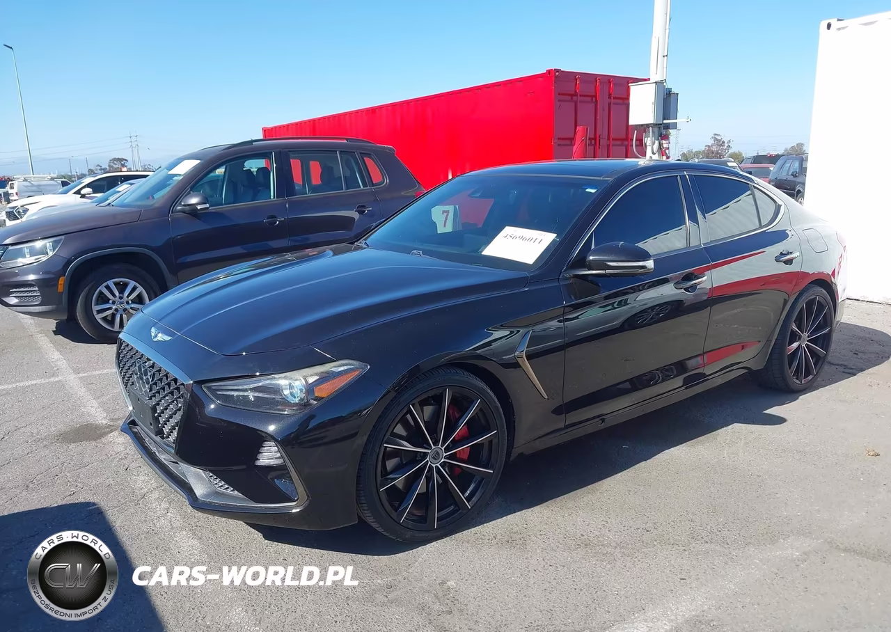 2019 Genesis G70 3.3T Advanced VIN:KMTG34LE4KU018387 - 2