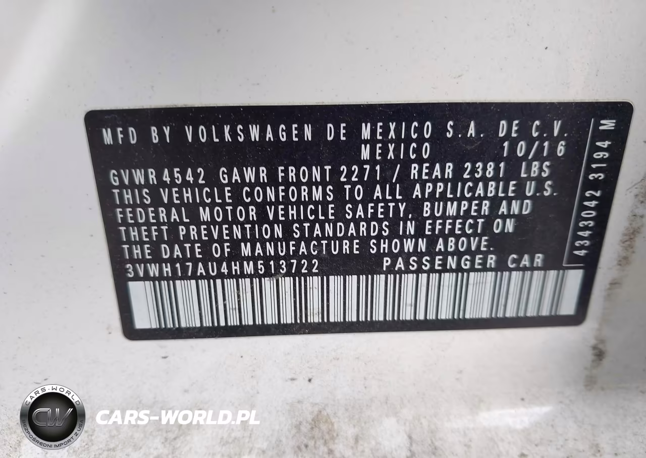 2017 Volkswagen Golf Alltrack Tsi S-Tsi Se-Tsi Sel VIN:3VWH17AU4HM513722 - 9