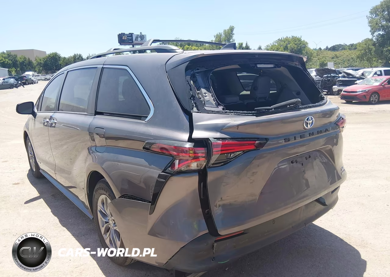 2021 Toyota Sienna Xle VIN:5TDYRKEC1MS016587 - 3