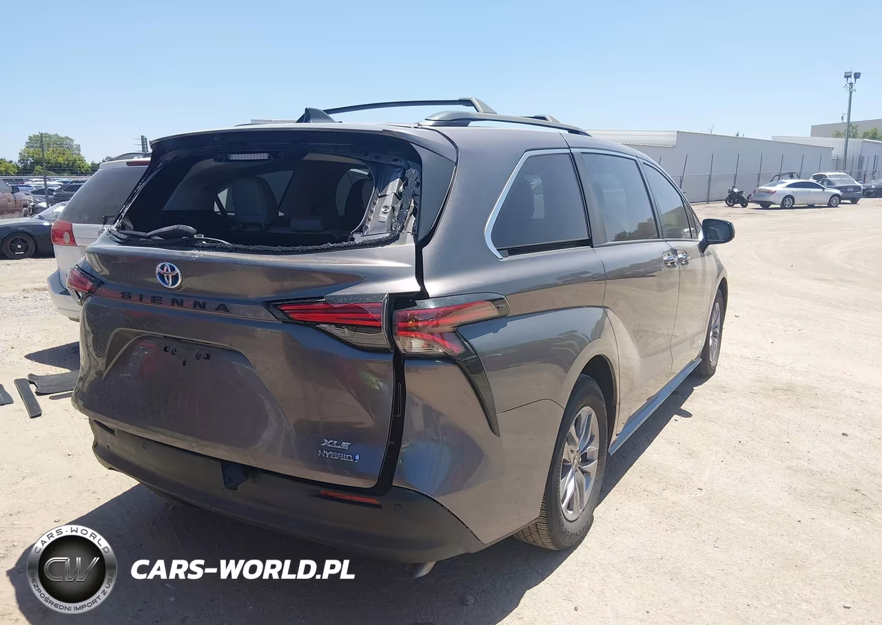 2021 Toyota Sienna Xle VIN:5TDYRKEC1MS016587 - 4