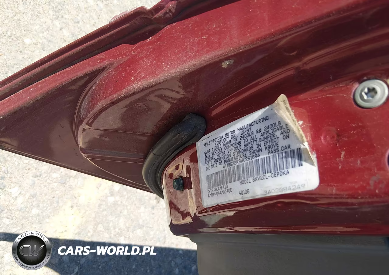 1998 Toyota Camry Ce VIN:4T1BG22K8WU261694 - 9