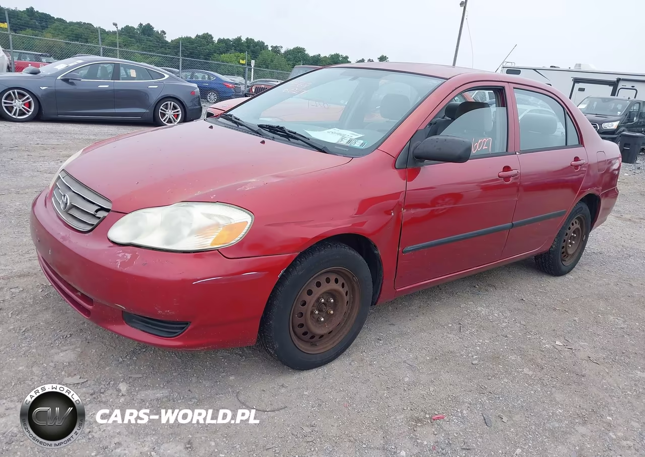 2004 Toyota Corolla Ce VIN:2T1BR32E44C242455 - 2