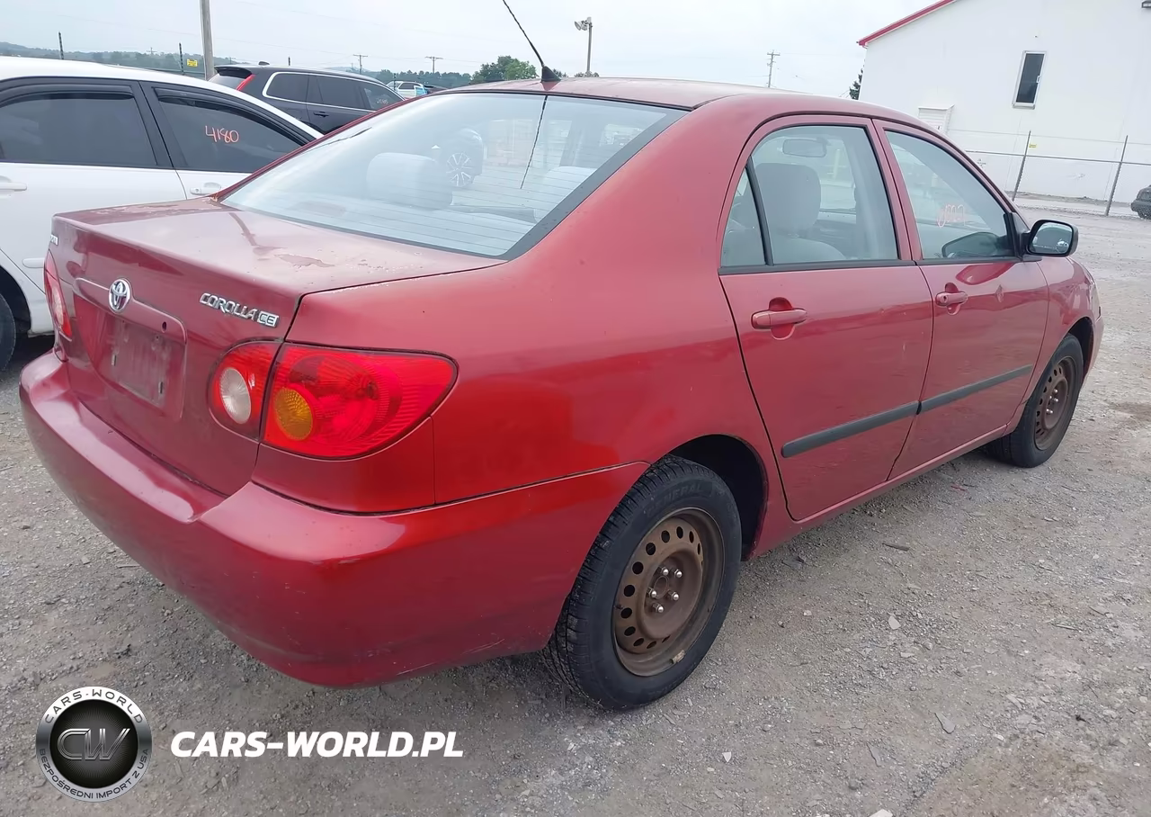 2004 Toyota Corolla Ce VIN:2T1BR32E44C242455 - 4