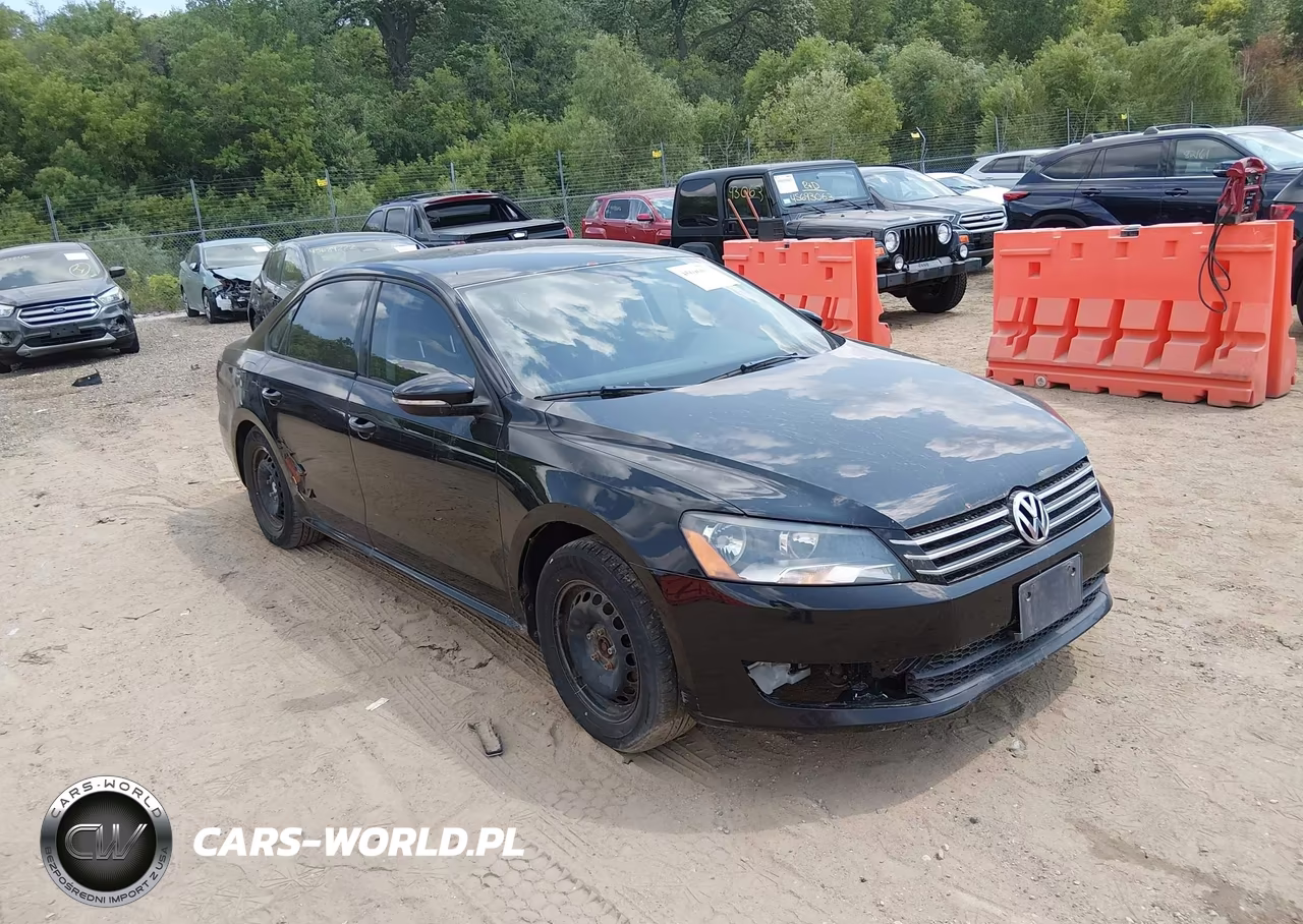 2012 Volkswagen Passat 2.5L S VIN:1VWAP7A33CC042227 - 1