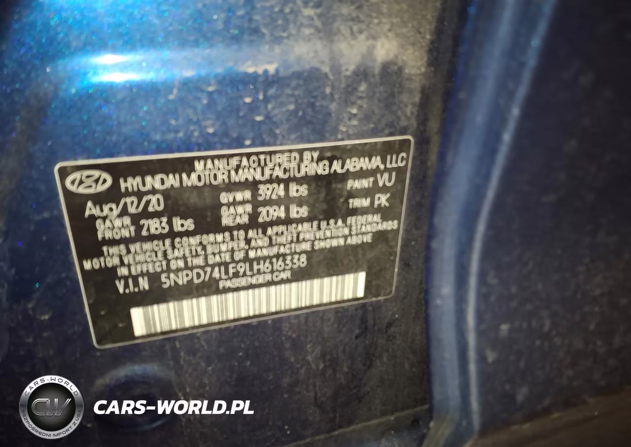 2020 Hyundai Elantra Se VIN:5NPD74LF9LH616338 - 9