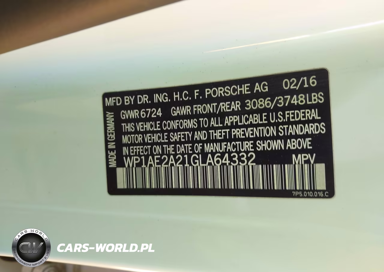 2016 Porsche Cayenne E-Hybrid S VIN:WP1AE2A21GLA64332 - 9