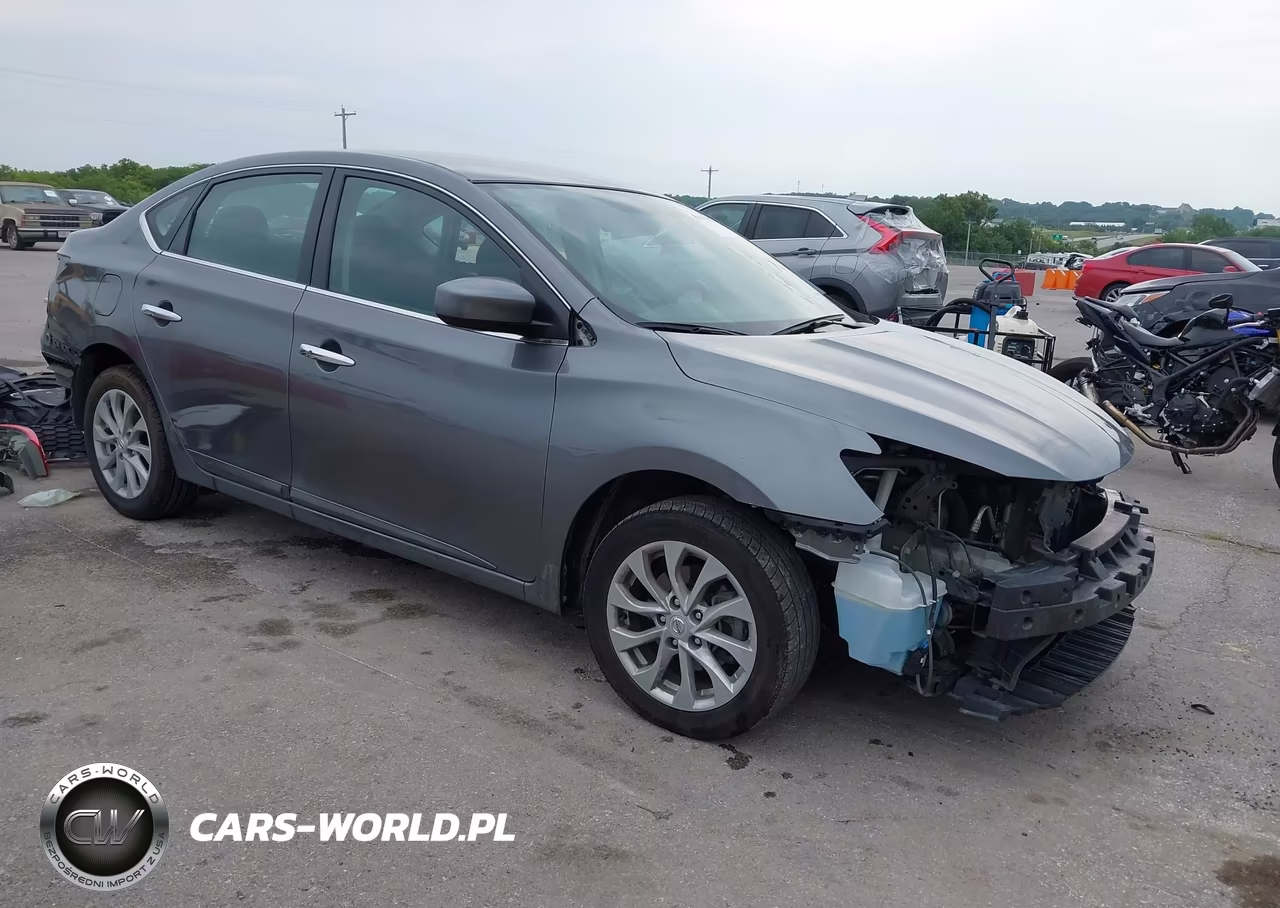 2019 Nissan Sentra Sv VIN:3N1AB7AP6KY446006 - 1