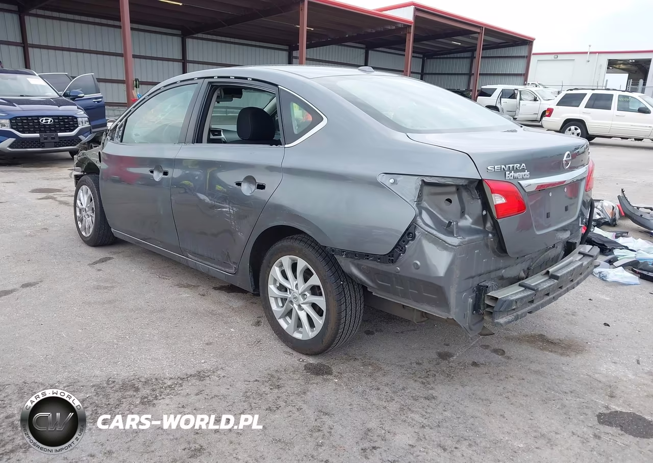 2019 Nissan Sentra Sv VIN:3N1AB7AP6KY446006 - 3
