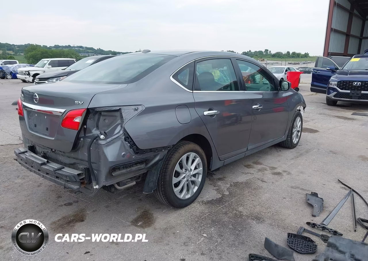 2019 Nissan Sentra Sv VIN:3N1AB7AP6KY446006 - 4