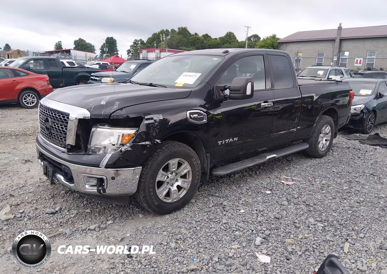 2017 Nissan Titan Sv VIN:1N6AA1C59HN571948 - 2