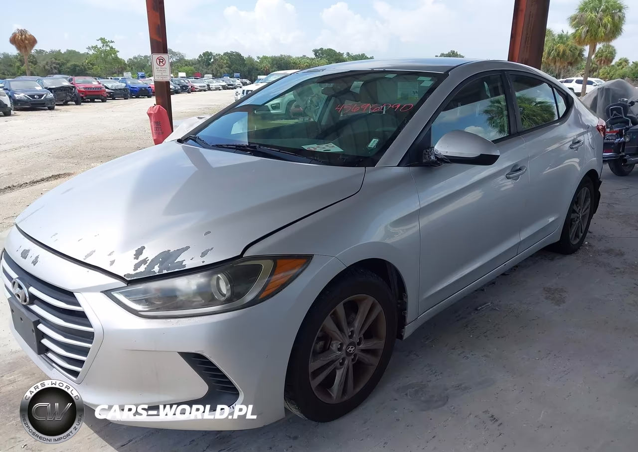 2018 Hyundai Elantra Sel VIN:5NPD84LFXJH230053 - 2