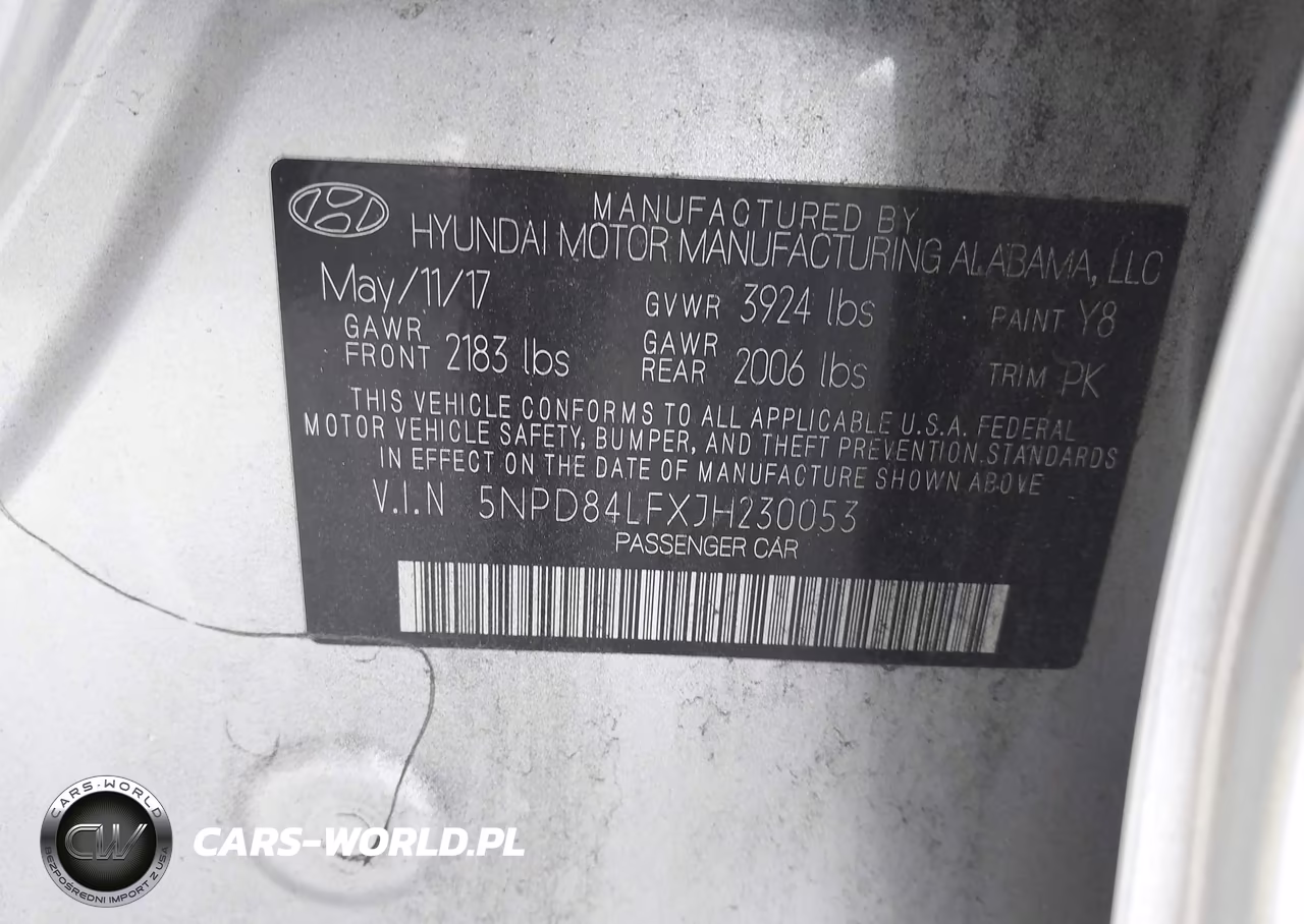 2018 Hyundai Elantra Sel VIN:5NPD84LFXJH230053 - 9