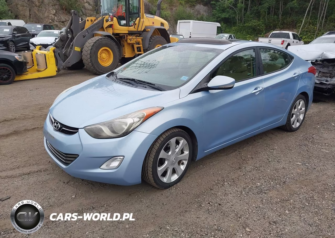 2012 Hyundai Elantra Limited (Ulsan Plant) VIN:KMHDH4AE9CU432753 - 2