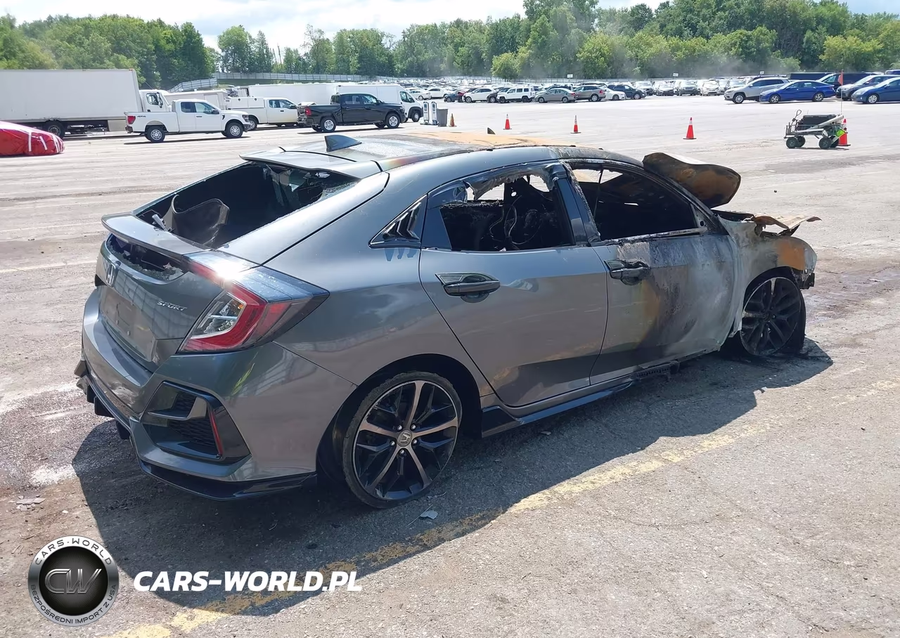 2021 Honda Civic Sport VIN:SHHFK7H4XMU209983 - 4