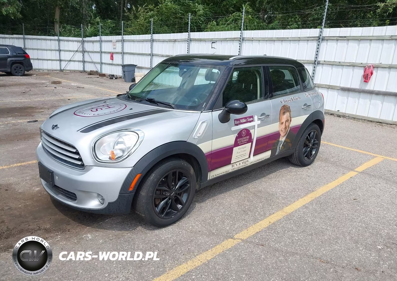 2012 Mini Cooper Countryman VIN:WMWZB3C57CWM06608 - 2