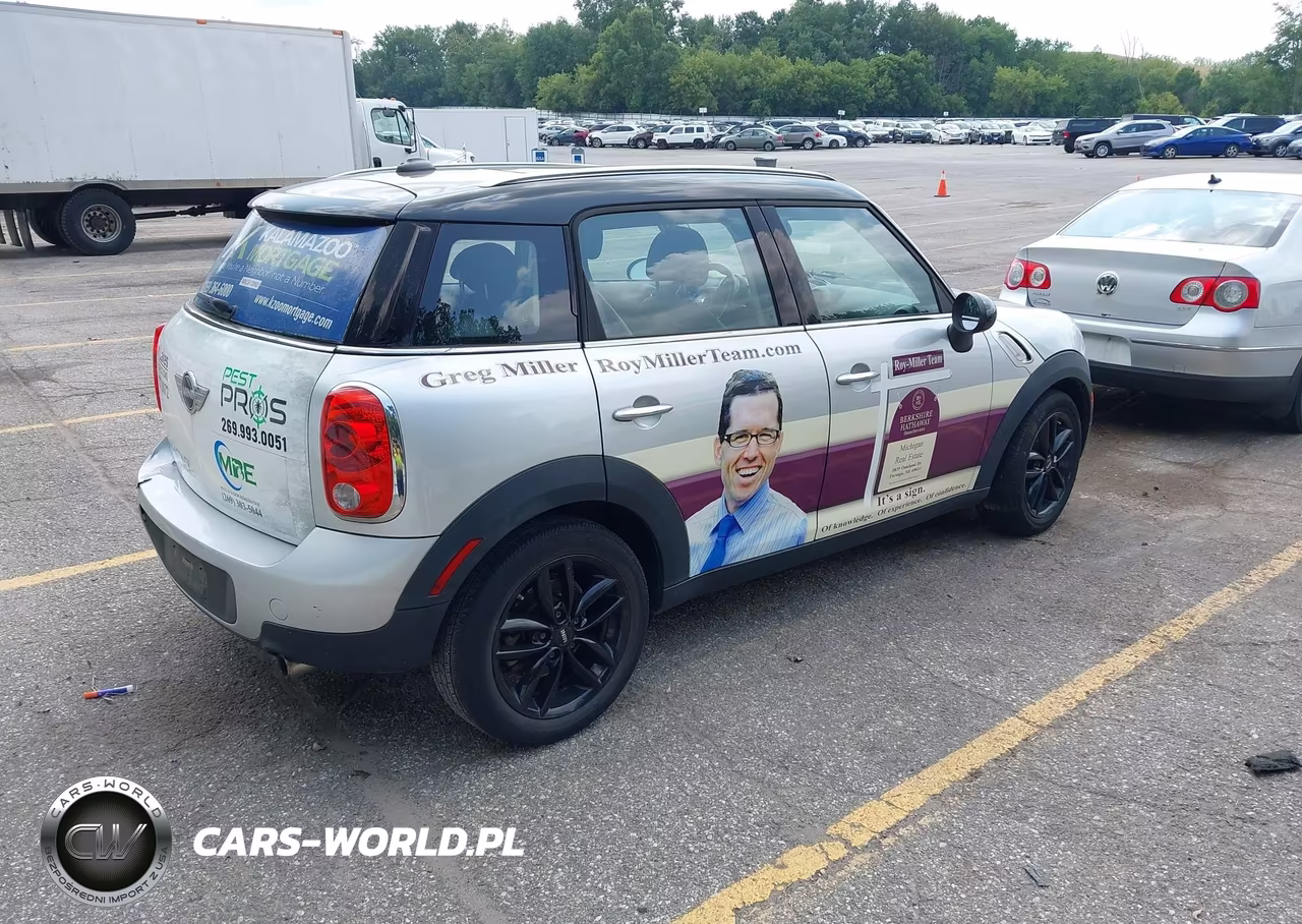 2012 Mini Cooper Countryman VIN:WMWZB3C57CWM06608 - 4