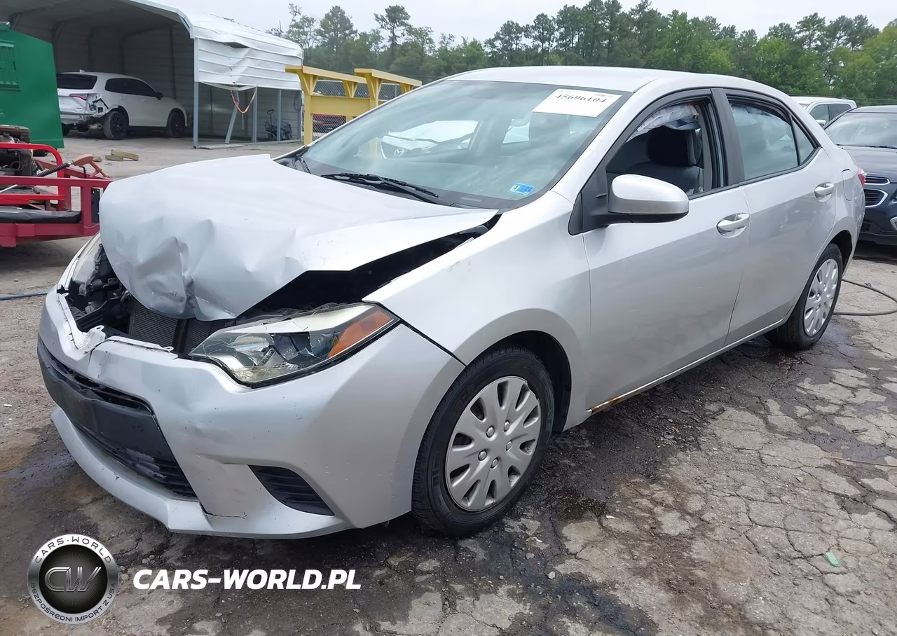 2014 Toyota Corolla Le VIN:5YFBURHE1EP165750 - 2
