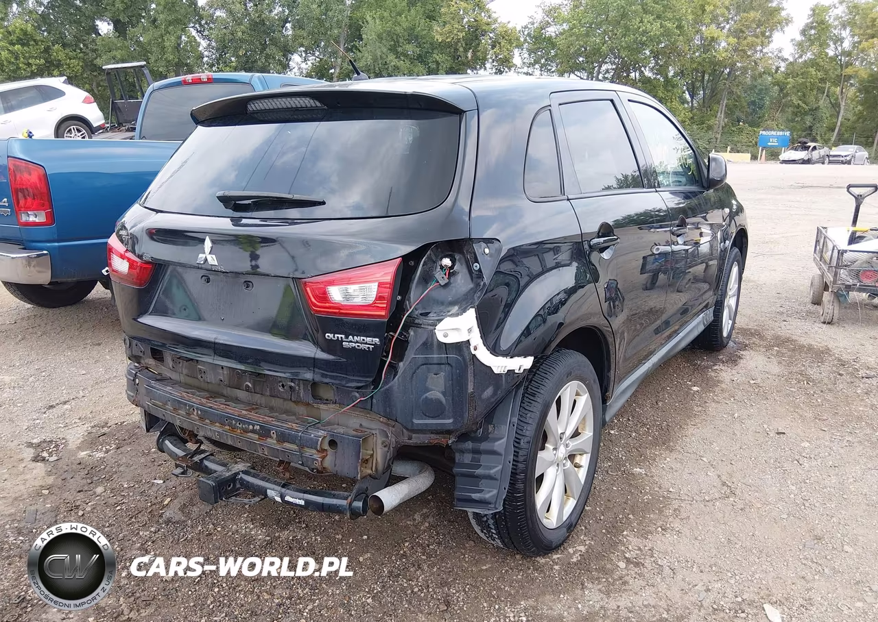 2013 Mitsubishi Outlander Sport Es VIN:4A4AP3AU0DE011150 - 4