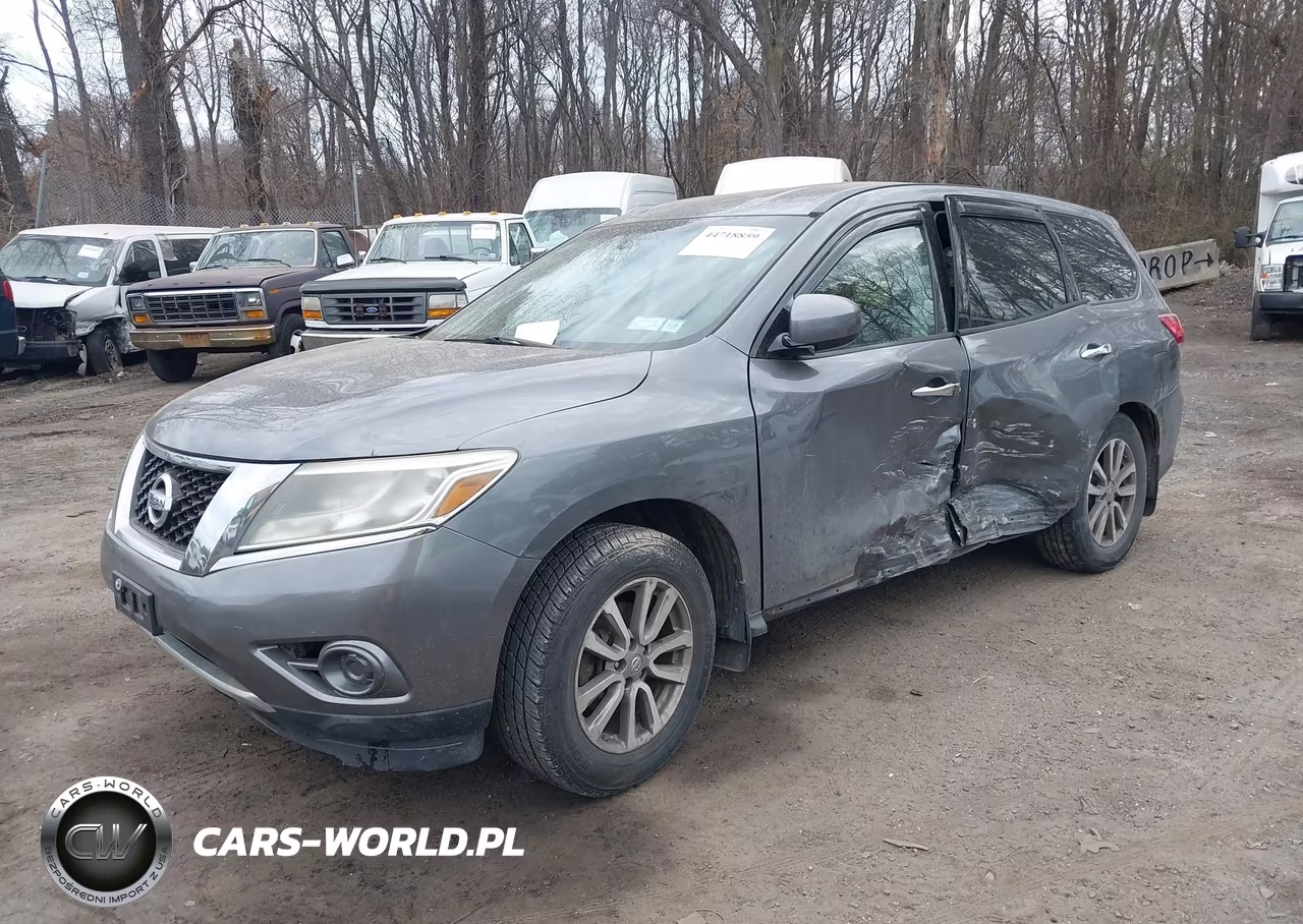 2015 Nissan Pathfinder S VIN:5N1AR2MM2FC634755 - 2