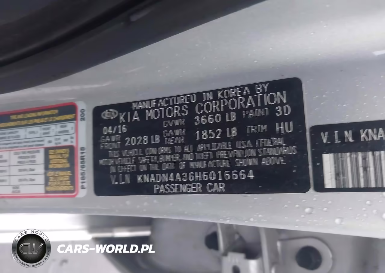 2017 Kia Rio Ex VIN:KNADN4A36H6016664 - 9