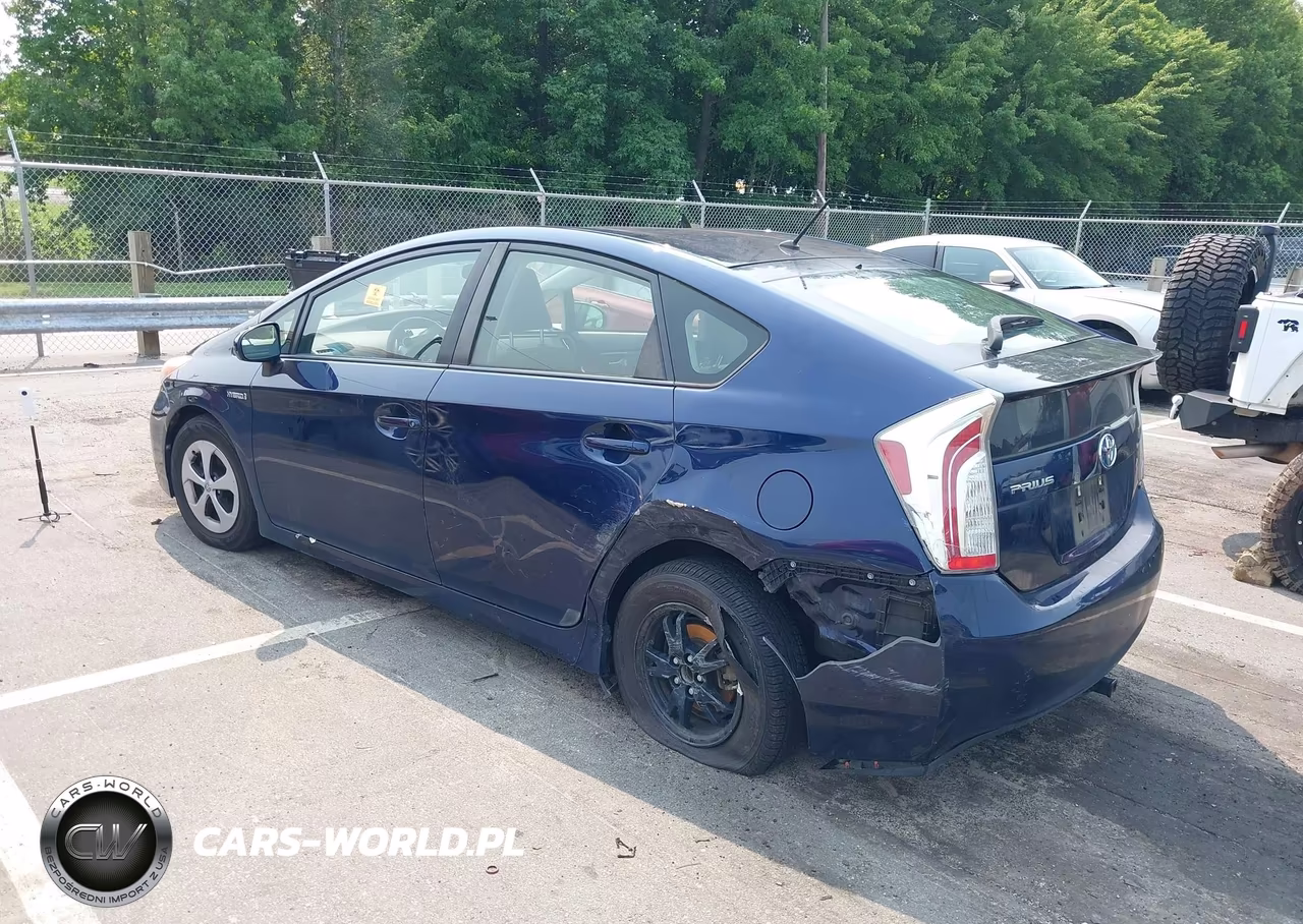 2012 Toyota Prius Two VIN:JTDKN3DU8C0333656 - 3