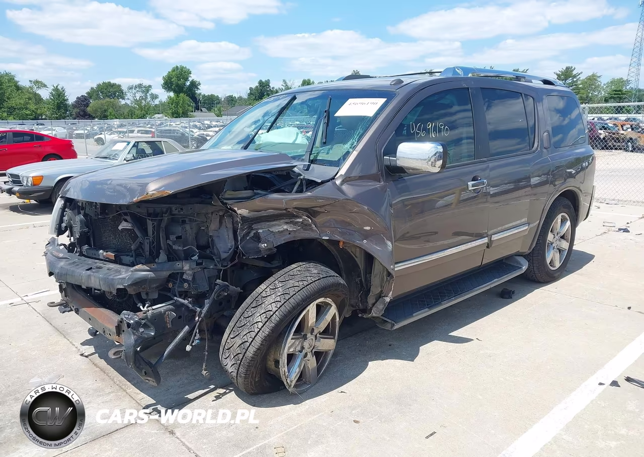 2014 Nissan Armada Platinum VIN:5N1BA0NF9EN601559 - 2