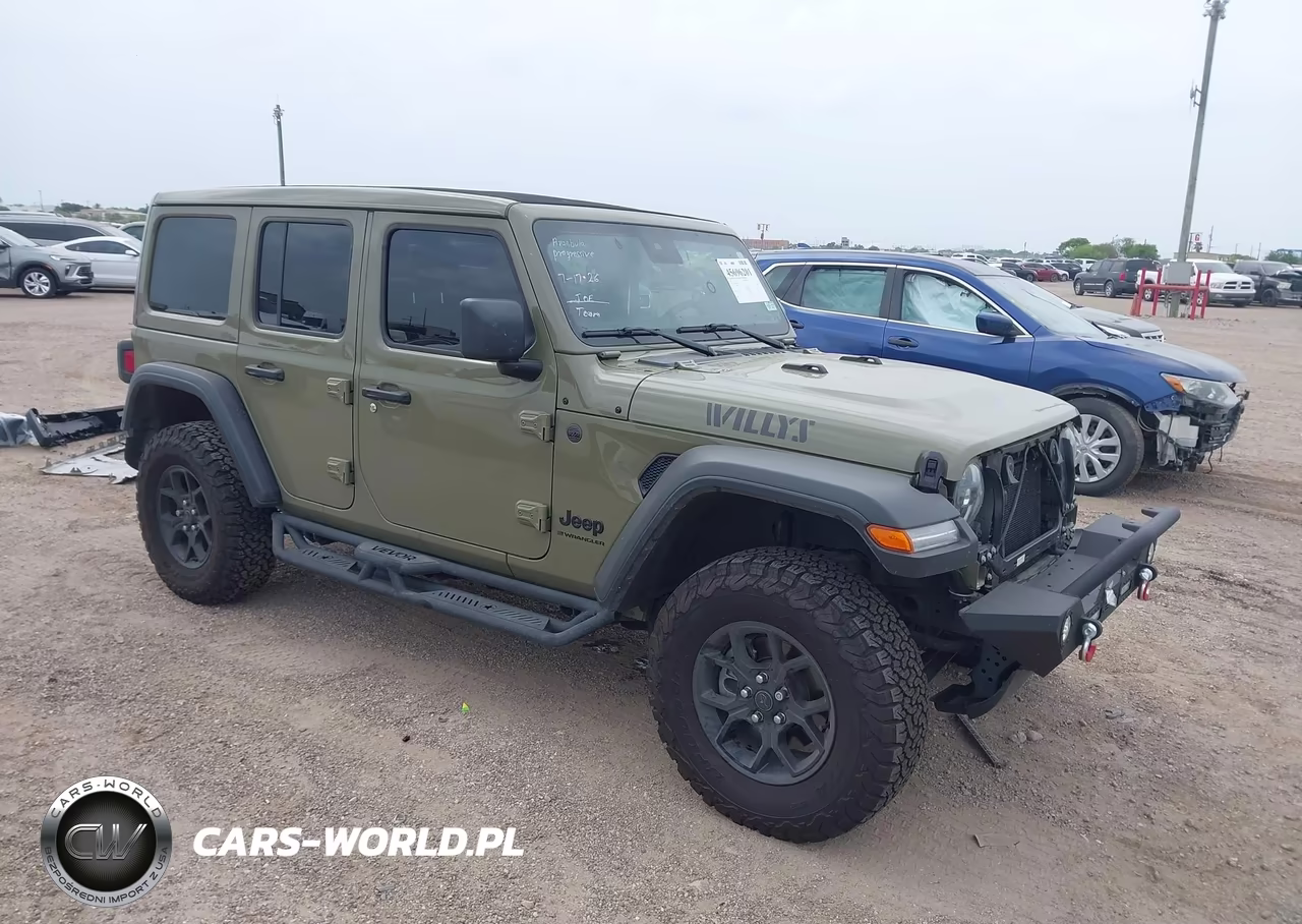 2025 Jeep Wrangler 4-Door Willys 4X4 VIN:1C4PJXDG6SW583217 - 1