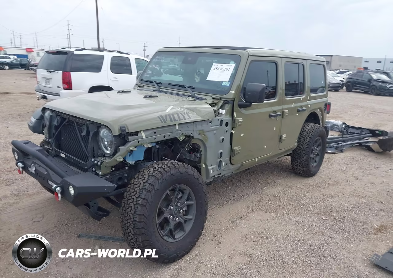 2025 Jeep Wrangler 4-Door Willys 4X4 VIN:1C4PJXDG6SW583217 - 2