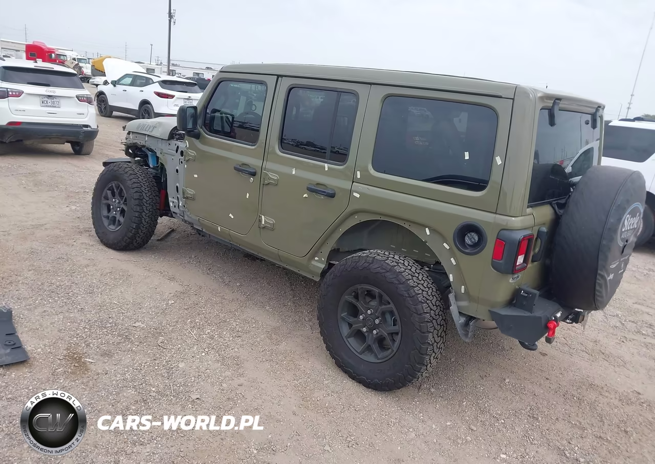 2025 Jeep Wrangler 4-Door Willys 4X4 VIN:1C4PJXDG6SW583217 - 3