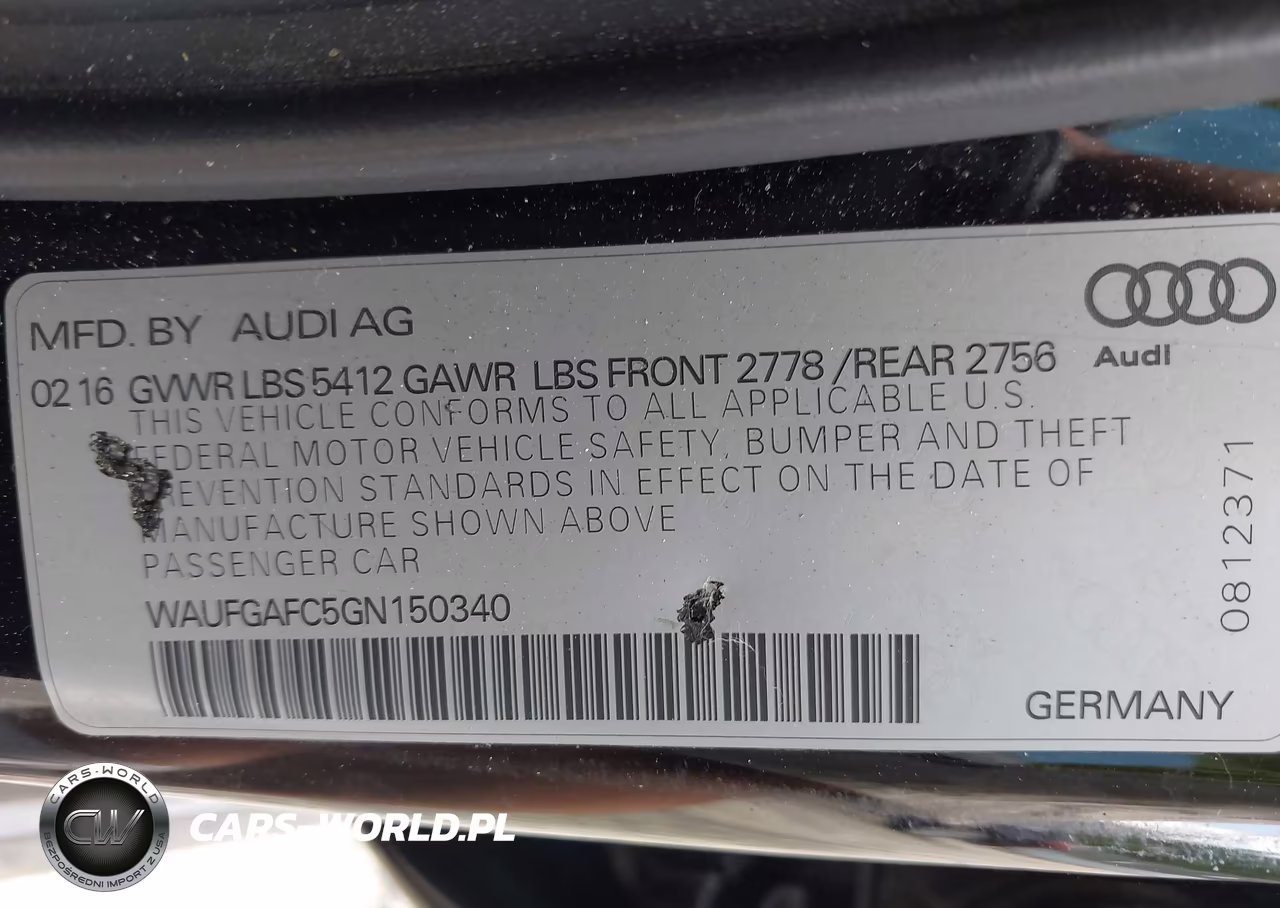 2016 Audi A6 3.0T Premium Plus VIN:WAUFGAFC5GN150340 - 9