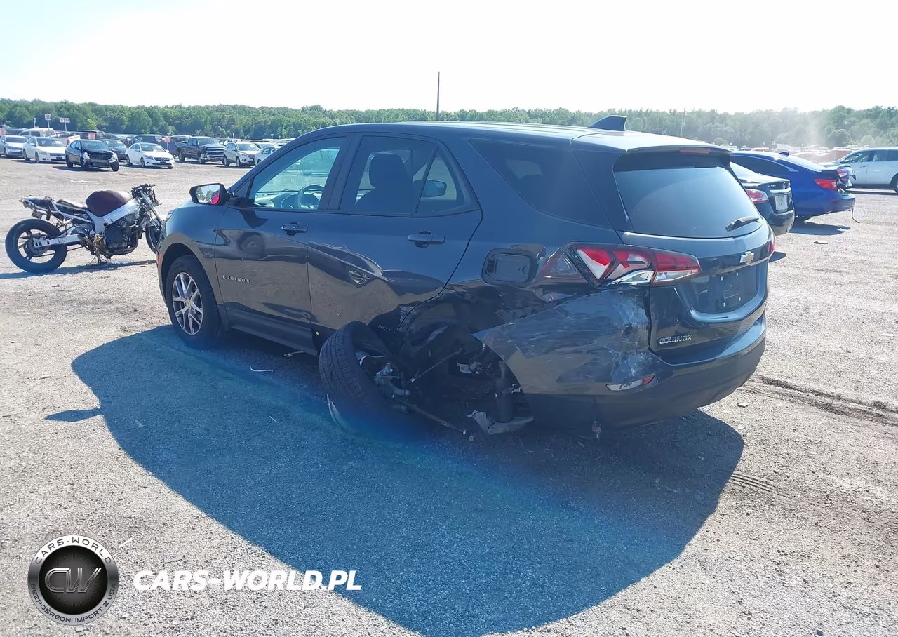 2022 Chevrolet Equinox Awd Ls VIN:2GNAXSEV1N6114322 - 3