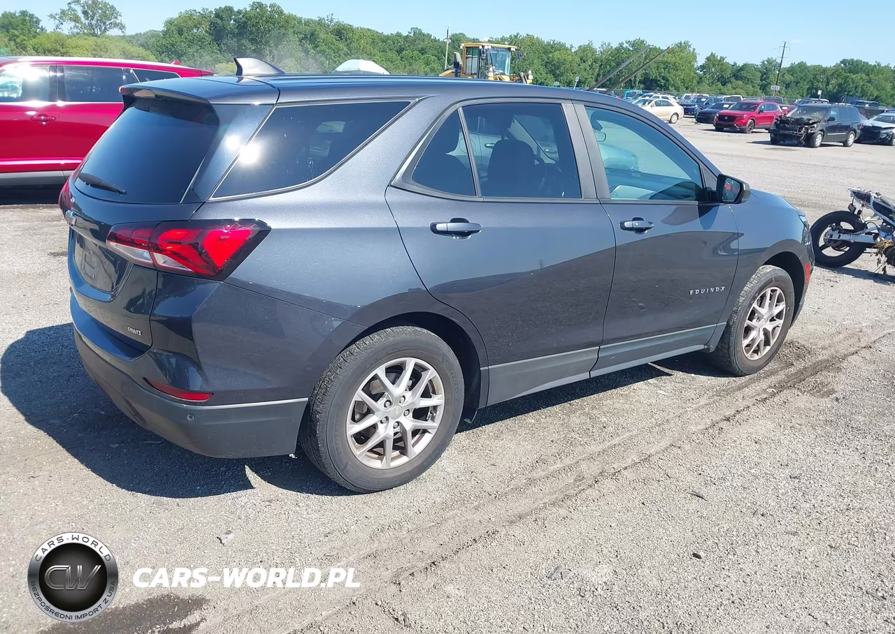 2022 Chevrolet Equinox Awd Ls VIN:2GNAXSEV1N6114322 - 4