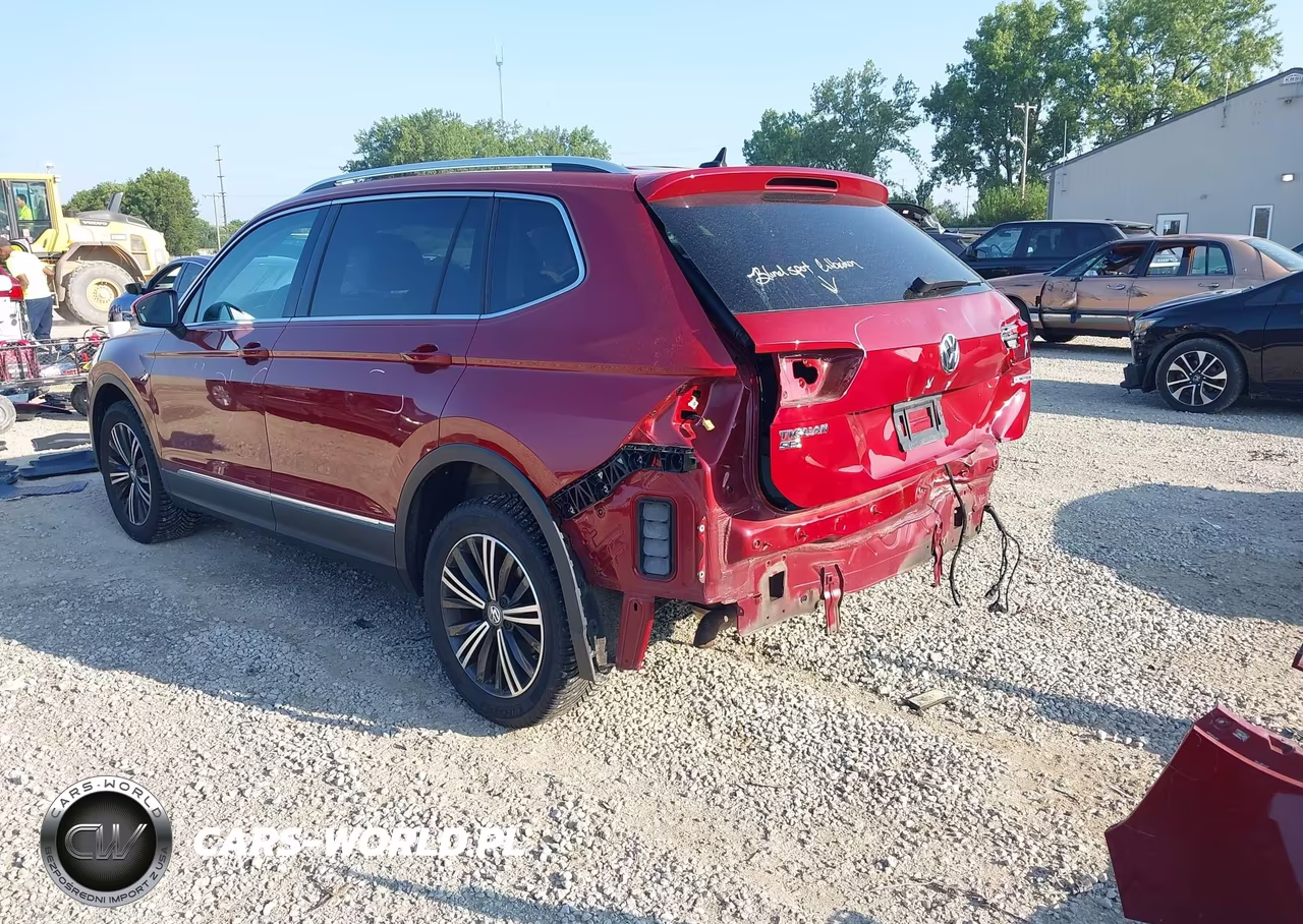 2019 Volkswagen Tiguan 2.0T Se-2.0T Sel-2.0T Sel R-Line-2.0T Sel R-Line Black VIN:3VV2B7AXXKM074700 - 3