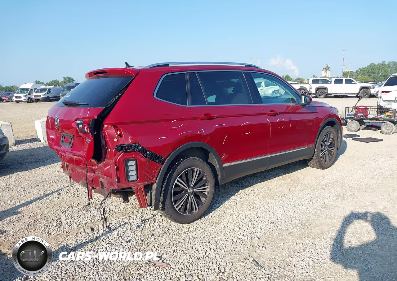 2019 Volkswagen Tiguan 2.0T Se-2.0T Sel-2.0T Sel R-Line-2.0T Sel R-Line Black VIN:3VV2B7AXXKM074700 - 4
